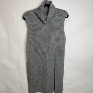 NWT Cowl Neck Tunic Sweater High Slit Sz Small